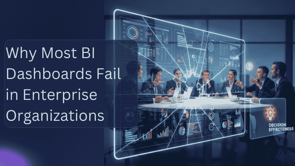 Why Most BI Dashboards Fail in Enterprise Organizations (And How Analysts Can Fix Them)